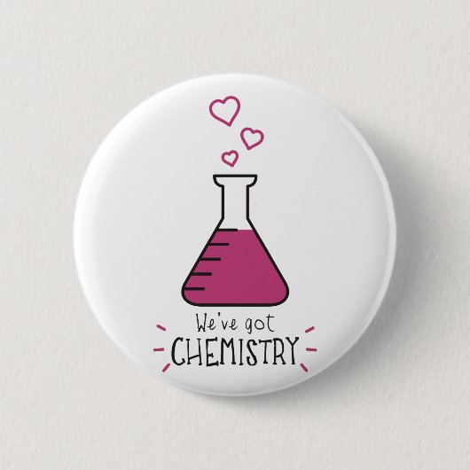 Wij hebben Chemie Ronde Button 5,7 Cm (Voorkant)