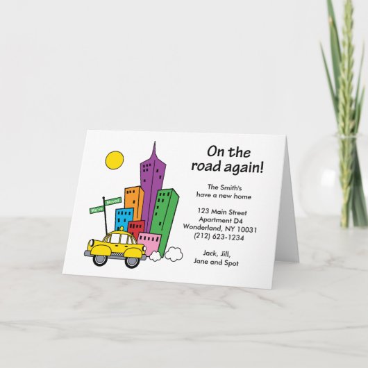 Wij hebben Cityscape Horizontale Kaart - bewogen (Voorkant)