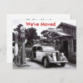 Wij hebben de Aankondiging Retro Verpakte Auto & P (Voorkant / Achterkant)