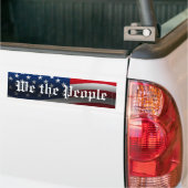Wij hebben de Amerikaanse vlag sticker (Op Truck)