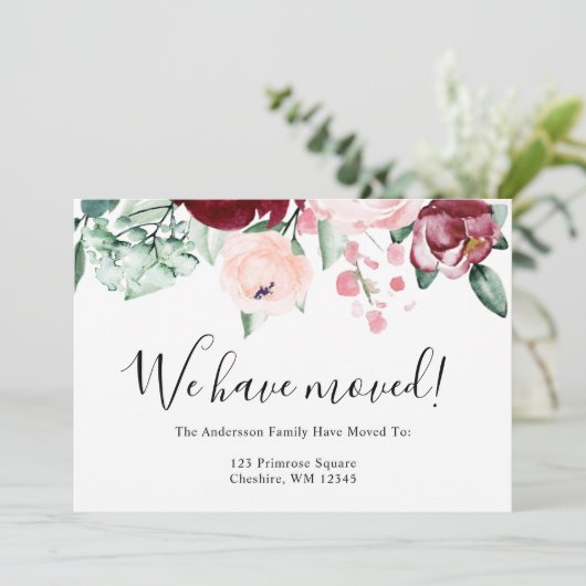 Wij hebben de Kaart van de Aankondiging van het Ma (Staand voorkant)