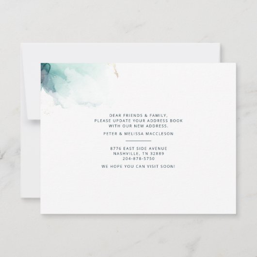 Wij hebben de Nieuwe Aankondiging van het Adres Be (Achterkant)