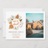 Wij hebben de Thanksgiving Wreated Nieuwe Foto van Kaart (Voorkant)