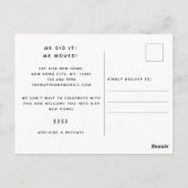 Wij hebben de Verandering van de Foto van de Aanko Briefkaart (Achterkant)