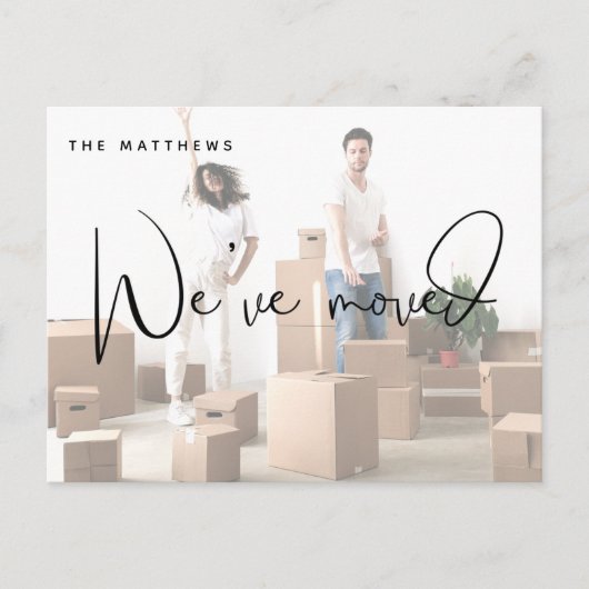 Wij hebben de Verandering van de Foto van de Aanko Briefkaart (Voorkant)