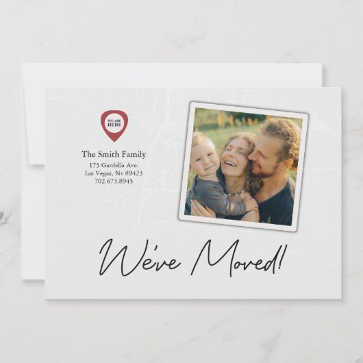 Wij hebben de Verandering van de Kaart van de Kaar (Voorkant)