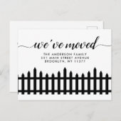 Wij hebben de Verandering van de Omheining van de  Aankondigingskaart (Voorkant / Achterkant)