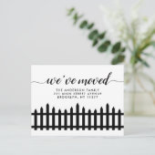Wij hebben de Verandering van de Omheining van de  Aankondigingskaart (Staand voorkant)