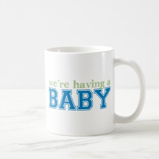 Wij hebben een Baby! Koffiemok (Rechts)