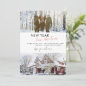 Wij hebben het adres Bewegende Nieuwjaarsavonturen Aankondiging (Staand voorkant)