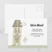 Wij hebben het Briefkaart van de Douane met Huis b (Voorkant / Achterkant)