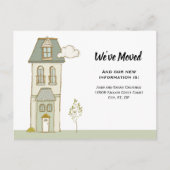 Wij hebben het Briefkaart van de Douane met Huis b (Voorkant)