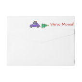 Wij hebben het etiket van Kerstmis van de Auto en (Achterkant)