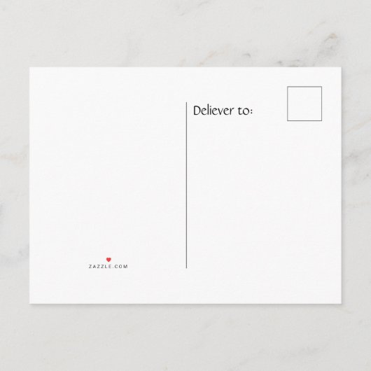 Wij hebben het Nieuwe Briefkaart van de Aankondigi (Achterkant)