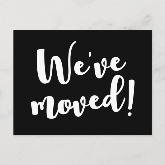 Wij hebben het zwarte & witte manuscriptdoopvont b aankondigingskaart (Voorkant)