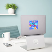 wij hebben milton 2024 overleefd sticker (Laptop op bureau)