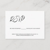 Wij hebben stoelen voor u gereserveerd sjabloon QR (Voorkant)