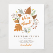 Wij hebben Thanksgiving met Nieuw Adres bewogen (Voorkant)