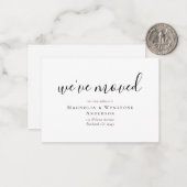 Wij hebben Verandering van de Kaart van het Tussen Notitiekaartje (Voorkant / Achterkant in situ)