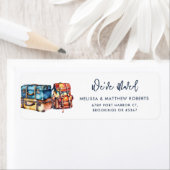 Wij hebben Verandering van het Adres van de Terugk Etiket (Insitu)