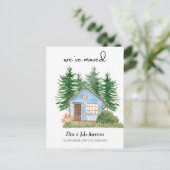 Wij hebben Waterverf Nieuw Briefkaart van het Huis (Staand voorkant)