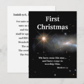 Wij Hebben Zijn Ster Gezien Feestdagenkaart (Voorkant / Achterkant)