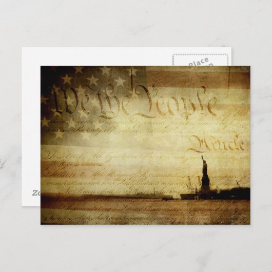 Wij, het Briefkaart van het volk (Voorkant / Achterkant)