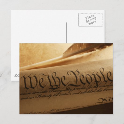 Wij, het Briefkaart van het volk (Voorkant / Achterkant)