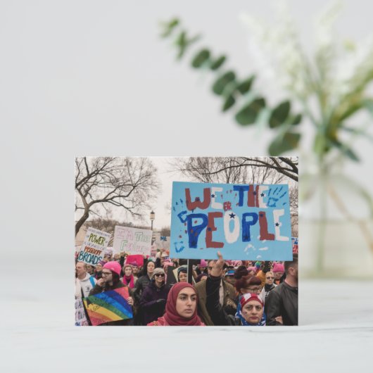 Wij, het Briefkaart van het volk (Staand voorkant)