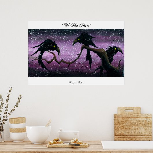 Wij het Drie poster (Keuken)