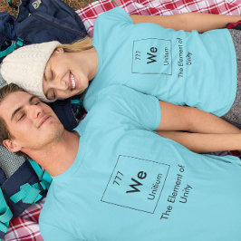 Wij het element van het Shirt van de Eenheid