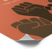 Wij, het Poster van het volk (Hoek)