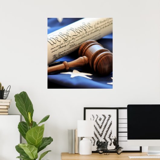 Wij, het Poster van het volk (Thuiskantoor)