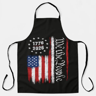 Wij Het Volk 1776 2026 Patriottische Vlag Schort