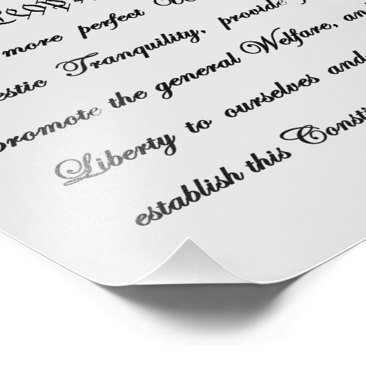 Wij het volk - 1776 foto afdruk (Hoek)