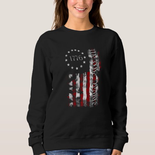 Wij, het volk 1776, Patriottische Amerikaanse Onaf Trui (Voorkant)