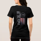 Wij, het volk 1776 Tri-Blend shirt (Achterkant)