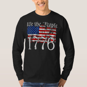 Wij, het volk, 1776 U's Grondwet Vrijheid Americ T-shirt