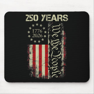 Wij Het Volk 250 Jaar Amerika 1776-2026 250e 4e Muismat