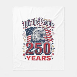 Wij Het Volk 250 Jaar Patriottische Adelaar Vintag Fleece Deken