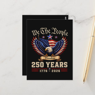 Wij Het Volk 250 Jaar Vrijheid Adelaar Briefkaart