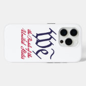 Wij, het volk 2 Case-Mate iPhone case (Achterkant (horizontaal))