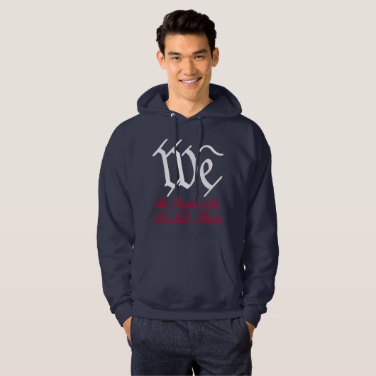 Wij, het volk 2 hoodie (Voorkant volledig)