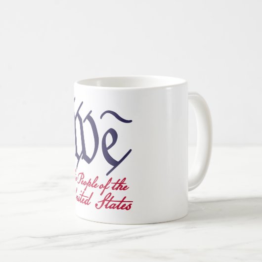 Wij, het volk 2 koffiemok (Voorkant rechts)