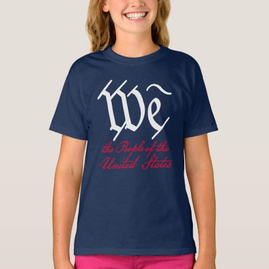 Wij, het volk 2 t-shirt (Voorkant)