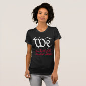Wij, het volk 2 t-shirt (Voorkant volledig)