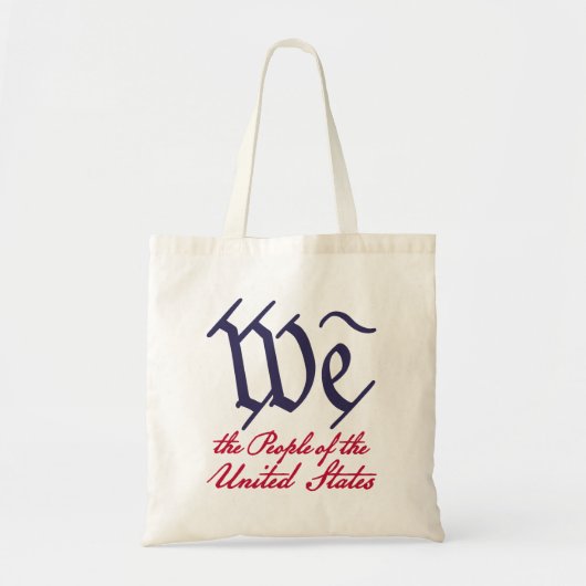 Wij, het volk 2 tote bag (Voorkant)
