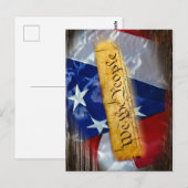 Wij Het Volk Amerikaanse Vlag Briefkaart (Voorkant / Achterkant)