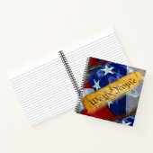Wij Het Volk Amerikaanse Vlag Notitieboek (Binnen)