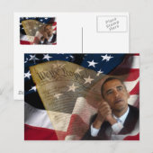 Wij, het volk...Barack Obama en de Grondwet Briefkaart (Voorkant / Achterkant)